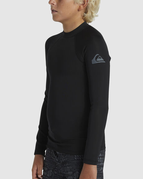 BLACK KIDS YOUTH BOYS QUIKSILVER SWIMWEAR - AQKWR03023-KVJ0
