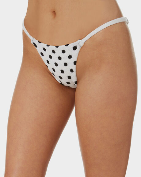 WHITE SPOT WOMENS SWIMWEAR TACOOLA BIKINI BOTTOMS - BETTBWHTSPOTS