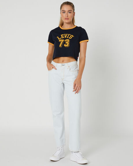NIGHTWATCH BLUE WOMENS CLOTHING LEVI'S TEES - A4926-0008