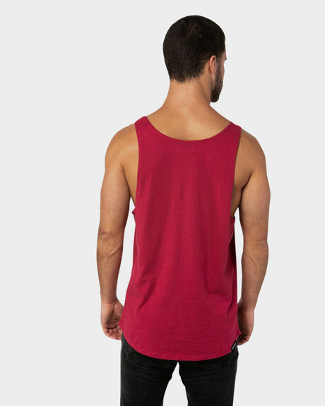 RED MENS CLOTHING ONEBYONE SINGLETS + TANKS - OBO-810-S