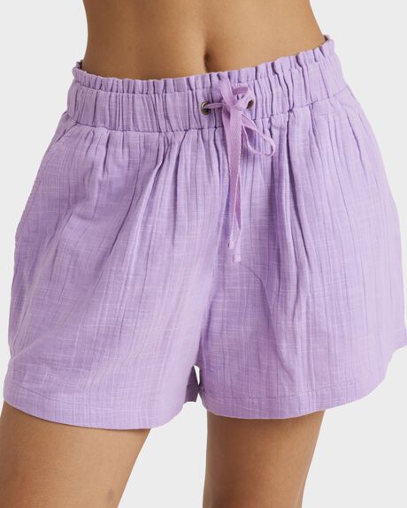 PEACEFUL LILAC WOMENS CLOTHING BILLABONG SHORTS - UBJNS00118-PGA0