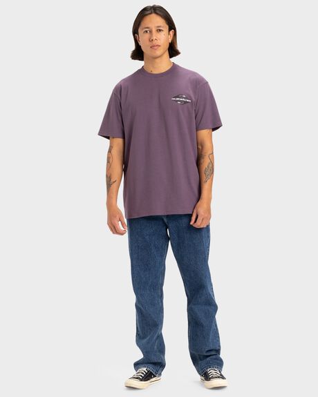 VINTAGE VIOLET MENS CLOTHING QUIKSILVER T-SHIRTS + SINGLETS - UQYZT05510-PQC0