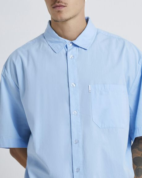 SKY MENS CLOTHING SPENCER PROJECT SHIRTS - SPMS24151-BLU