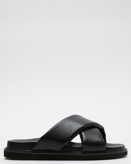 BLACK WOMENS FOOTWEAR BILLINI SLIDES - S949-BLK