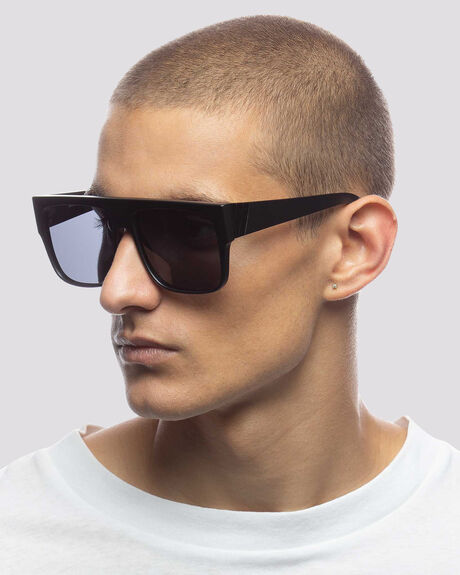 MATTE BLACK MENS ACCESSORIES LE SPECS SUNGLASSES - LSP1402005MBLK