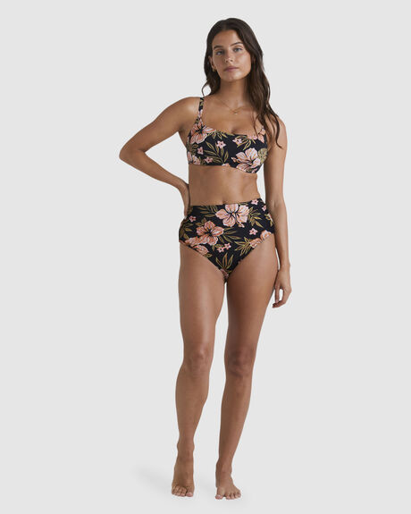 BLACK PEBBLE WOMENS SWIMWEAR BILLABONG BIKINI BOTTOMS - UBJX400491-BPB