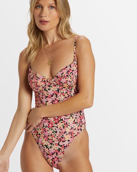 MULTI WOMENS SWIMWEAR BILLABONG ONE PIECES - ABJX100273-MUL