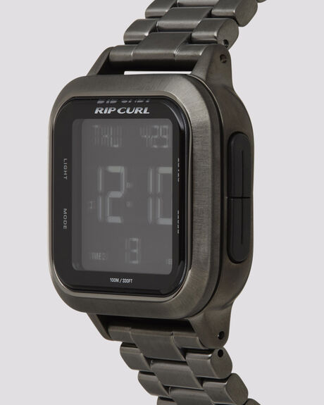 GUNMETAL MENS ACCESSORIES RIP CURL WATCHES - A33230036