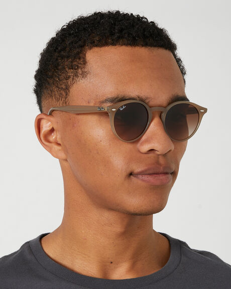 TURTLEDOVE BROWN MENS ACCESSORIES RAY-BAN SUNGLASSES - 0RB21804916613