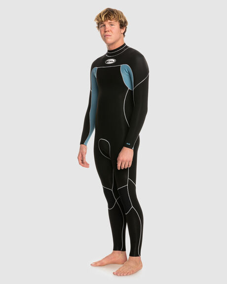 BLACK BLUE SURF MENS QUIKSILVER STEAMERS - EQYW103186-BLM0