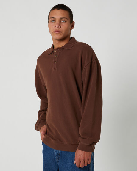 CHOCOLATE MENS CLOTHING SILENT THEORY JUMPERS - 4038013.CHOC