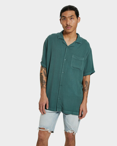 FOREST GREEN MENS CLOTHING INSIGHT SHIRTS - 45264500026
