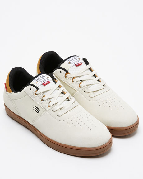 WHITE/GUM MENS FOOTWEAR ETNIES SNEAKERS - 4107000578104