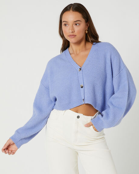 BLUE WOMENS CLOTHING ALL ABOUT EVE KNITS + CARDIGANS - 6493305BLU