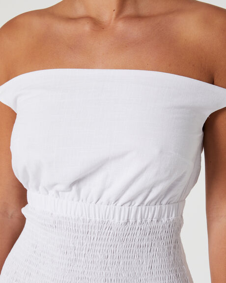 WHITE WOMENS CLOTHING SNDYS DRESSES - SFD763-WHT