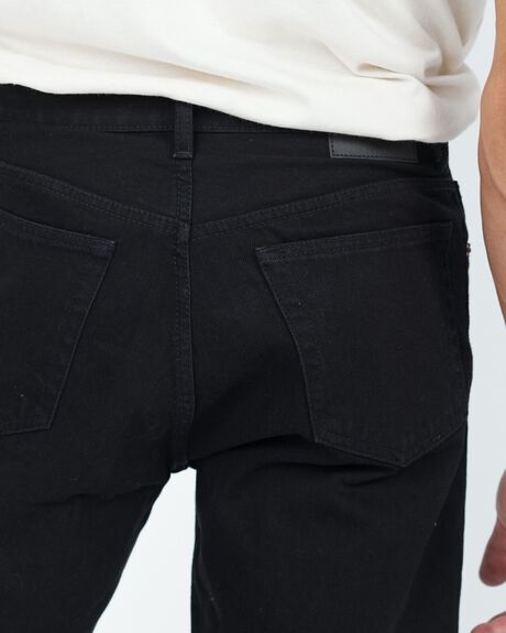 BLACK MENS CLOTHING DR DENIM JEANS - 2210113101364