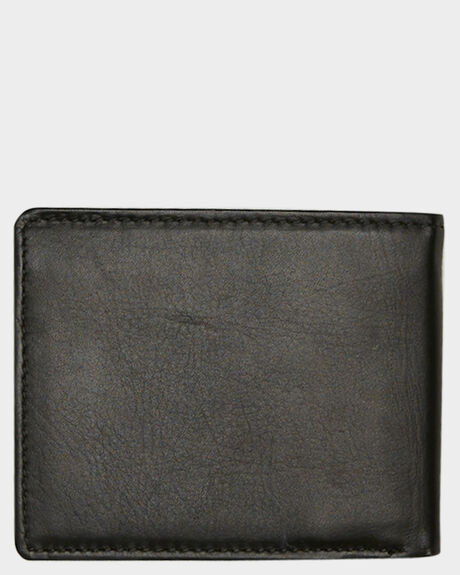Volcom Single Stone Leather Wallet - Black | SurfStitch