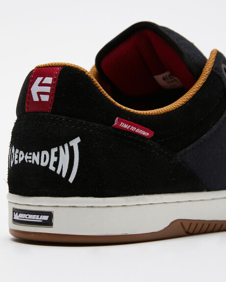 BLACK MENS FOOTWEAR ETNIES SNEAKERS - 4107000584001
