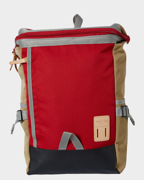 RED MENS ACCESSORIES HARVEST LABEL BAGS + BACKPACKS - HLO-0531-RED