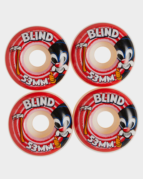 RED SKATE HARDWARE BLIND WHEELS - 10111180RED
