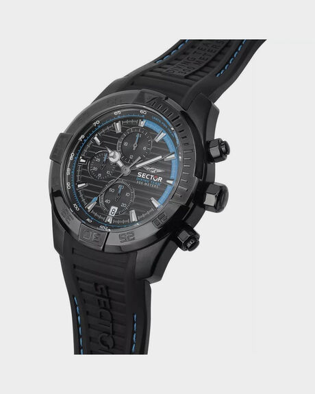 BLACK MENS ACCESSORIES SECTOR WATCHES - R3271635001