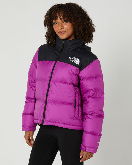 PURPLE CACTUS FLOWER WOMENS CLOTHING THE NORTH FACE COATS + JACKETS - NF0A3XEOYV3