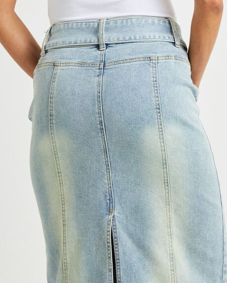 TINTED BLUE WOMENS CLOTHING INSIGHT SKIRTS - INWW24341-BLU