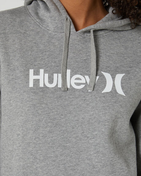 DARK HEATHER WOMENS CLOTHING HURLEY HOODIES - HAGFL21OOH063
