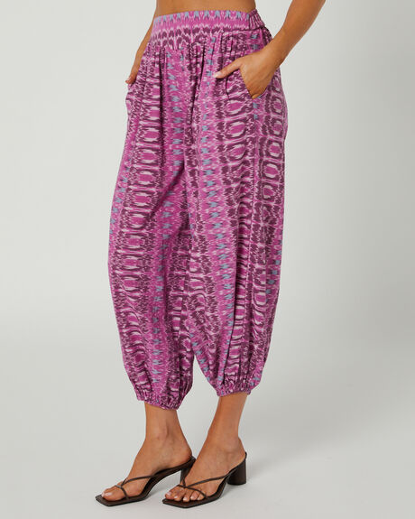 RASPBERRY WOMENS CLOTHING TIGERLILY PANTS - T635373RASP