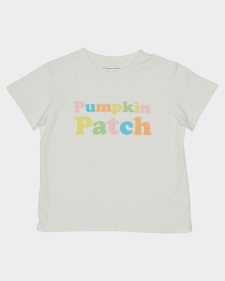 WHITE KIDS GIRLS PUMPKIN PATCH TOPS - TGT-007WHT