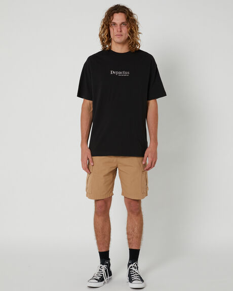 TAN MENS CLOTHING DEPACTUS SHORTS - DEMS23220TAN
