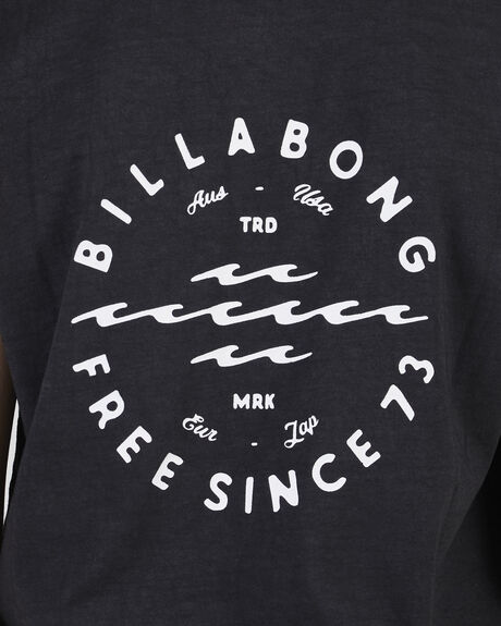 BLACK KIDS YOUTH BOYS BILLABONG T-SHIRTS + SINGLETS - UBBZT00151-BLK