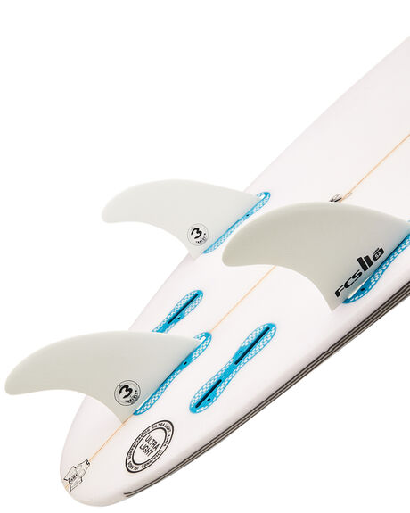 WHITE BOARDSPORTS SURF FCS FINS - FSAM-PG01-TS-RWHI