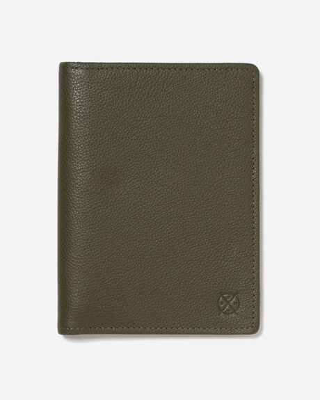 OLIVE MENS ACCESSORIES STITCH AND HIDE WALLETS - TC_ATLAS_OLIVE