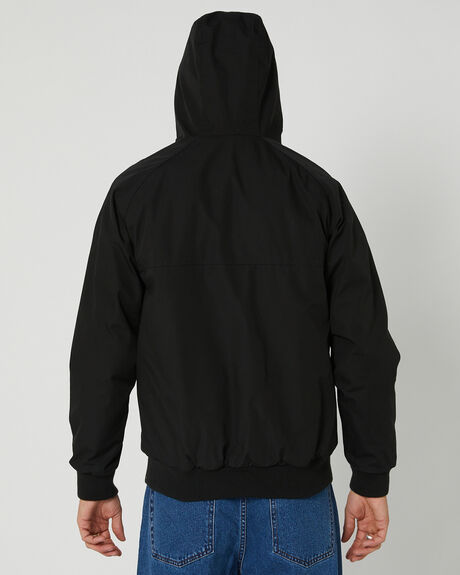 BLACK MENS CLOTHING VOLCOM JACKETS - A1712300BLK
