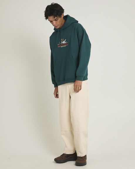 GREEN MENS CLOTHING INSIGHT HOODIES - INMW25856-GRN-S