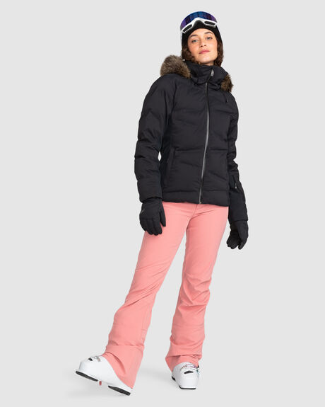 DUSTY ROSE SNOW WOMENS ROXY SNOW PANTS - ERJTP03232-MKP0