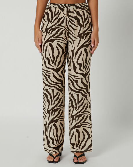 PRINT WOMENS CLOTHING ALL ABOUT EVE PANTS - 6421362-PRNT