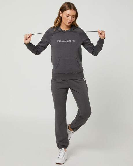 ASPHALT BLACK WOMENS CLOTHING VOLCOM HOODIES - B3111886ASB
