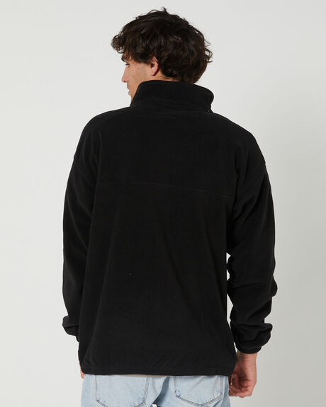 BLACK MENS CLOTHING RUSTY JUMPERS - FTM0883BLK
