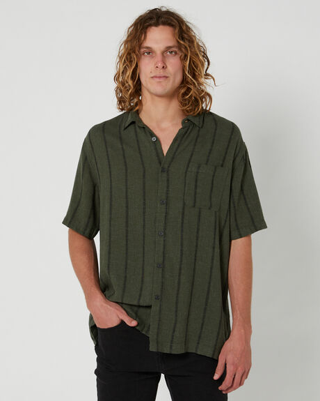 OLIVE MENS CLOTHING SWELL SHIRTS - SWMS23224OLIVE