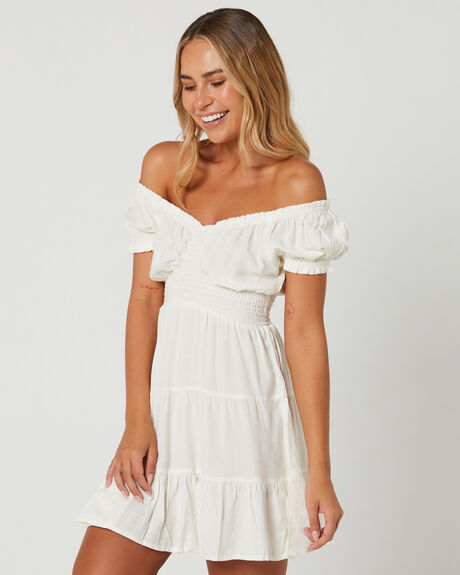 WHITE WOMENS CLOTHING ALL ABOUT EVE DRESSES - 6420032WHT