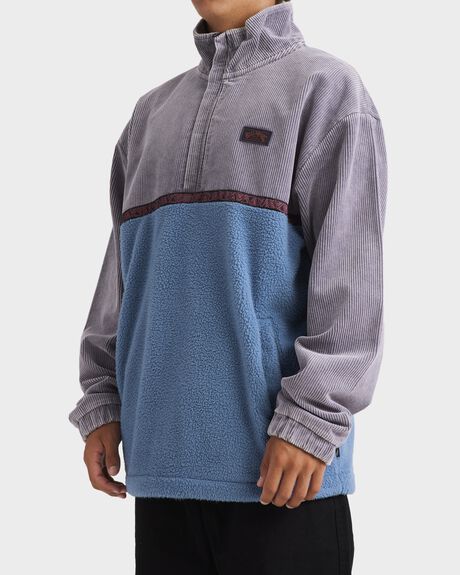 WASHED GREY MENS CLOTHING BILLABONG JUMPERS - UBYFT00314-BMN0