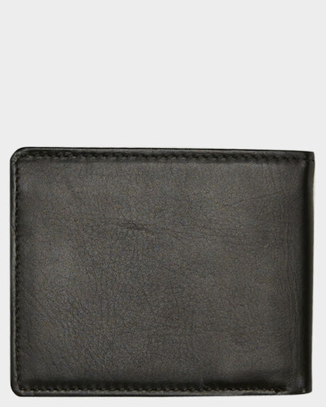 BLACK MENS ACCESSORIES VOLCOM WALLETS - D7511376BLK 