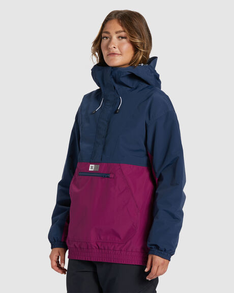 DRESS BLUES SNOW WOMENS DC SHOES SNOW JACKET - ADJTJ03040-BTK0