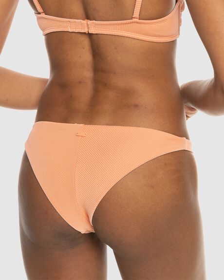 SALMON WOMENS SWIMWEAR ROXY BIKINI BOTTOMS - ERJX404794-MFG0