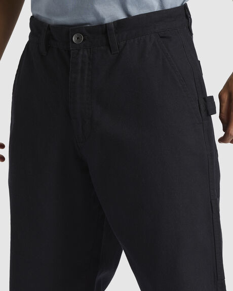 BLACK MENS CLOTHING QUIKSILVER PANTS - AQYNP03027-KVJ0