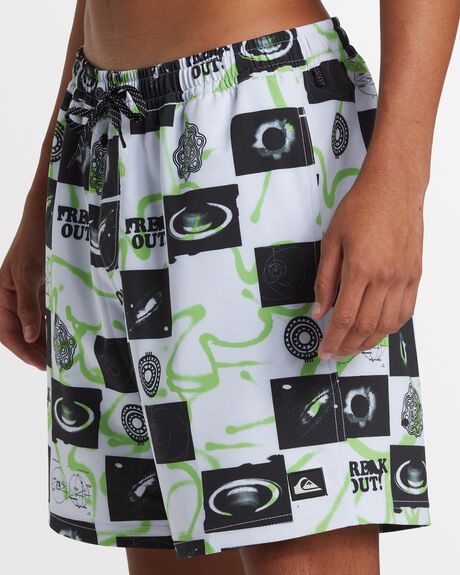 GREEN FLASH MENS CLOTHING QUIKSILVER BOARDSHORTS - AQYJV03143-GJS8