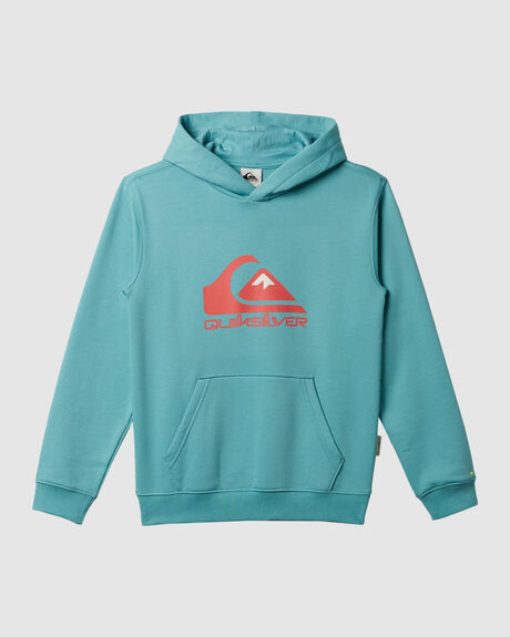 MARINE BLUE KIDS YOUTH BOYS QUIKSILVER JUMPERS + HOODIES - AQBFT03099-BHA0