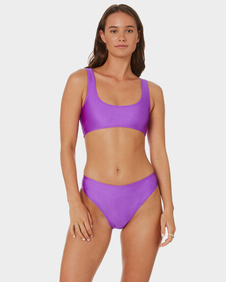 PURPLE WOMENS SWIMWEAR WALLIEN BIKINI BOTTOMS - 102021002